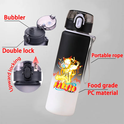 Large Capacity Children Water Cup Portable Plastic Outdoor Sports, Adults' Drinking Water Bottle