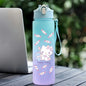 Sanrio 750Ml Water Cup Anime Hello Kitty Portable Children Cute Cartoon Outdoor Sport Large Capacity Water Bottle Birthday Gift