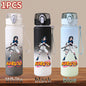 Large Capacity Children Water Cup Portable Plastic Outdoor Sports, Adults' Drinking Water Bottle