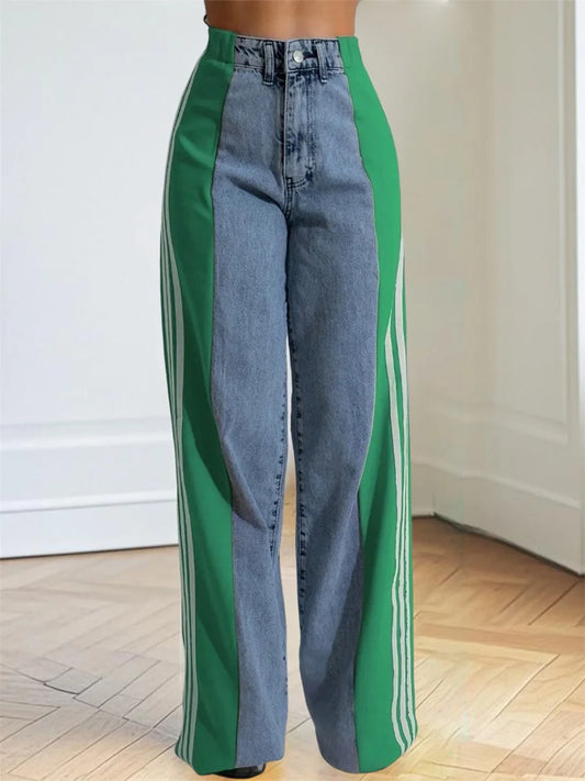 Women Waist  Denim Jeans Baggy Fit