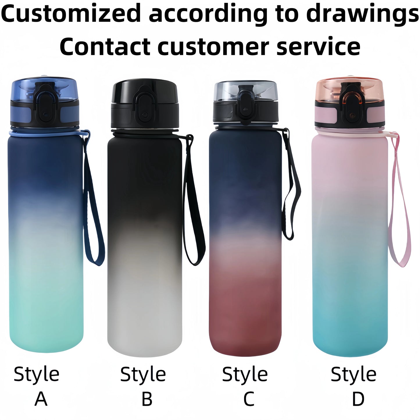 650ML Murder Drones Season  game Character Water Cup Portable Children's  Outdoor  Large Capacity Plastic Antidrip Water Bottle