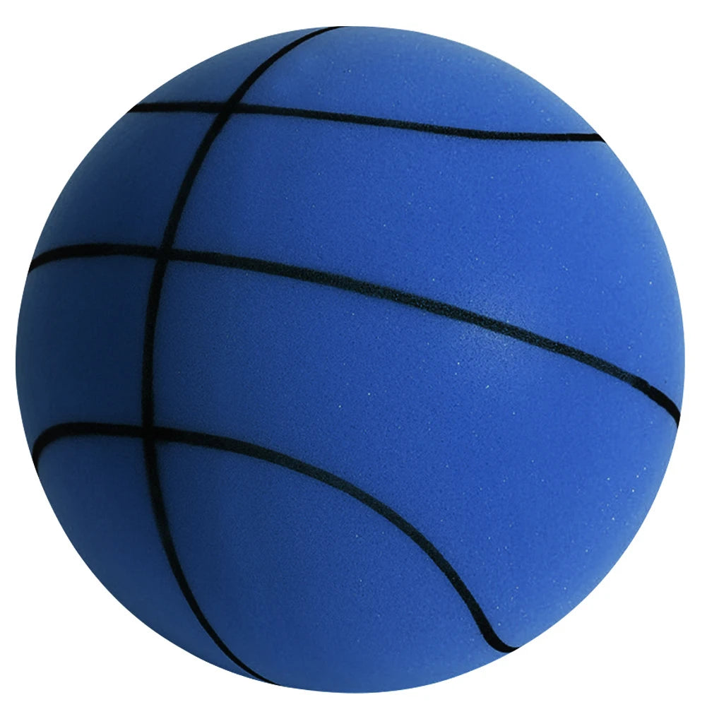 Bouncing Mute Ball Indoor Silent Basketball 24/21/18cm Silent Soft Foam Basketball Child Sports Toy or only Basketball Hoop