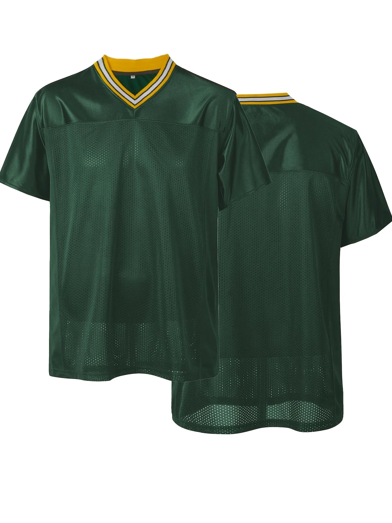 Blank Football Jersey Men's Clothing Training Tops Breathable Quick Drying High