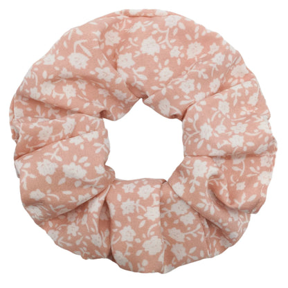 5pcs/lot Hair Scrunchies Holder Headwear Ties Print Ditsy Women Girls Scrunchy Cute Sweet Accessories Elastic Band Pink White