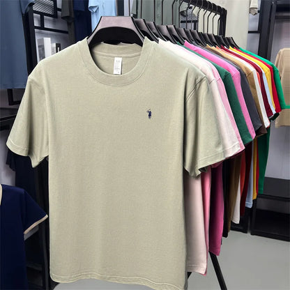 100% cotton high-end short pony embroidery