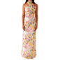Dress  Floral Print and Off-Shoulder Design