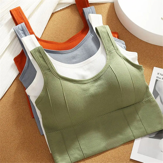 Breathable Sports Bra  Fitness Top Yoga Bra Shockproof Bra Gym Workout Top