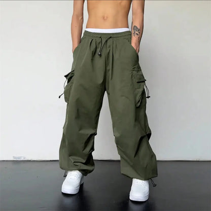 Streetwear 2024 Spring Harem Casual Pants Men