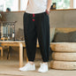 2024 M-5XL Spring and Autumn New Men's Cotton and Hemp