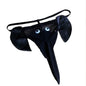Men's Panties Elephant Thongs Elephant Nose Bikini Underpants