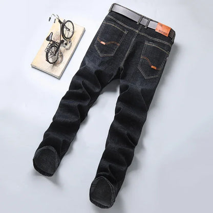 New Men Light Luxury Stretch Slim Fit Pants Comfortable