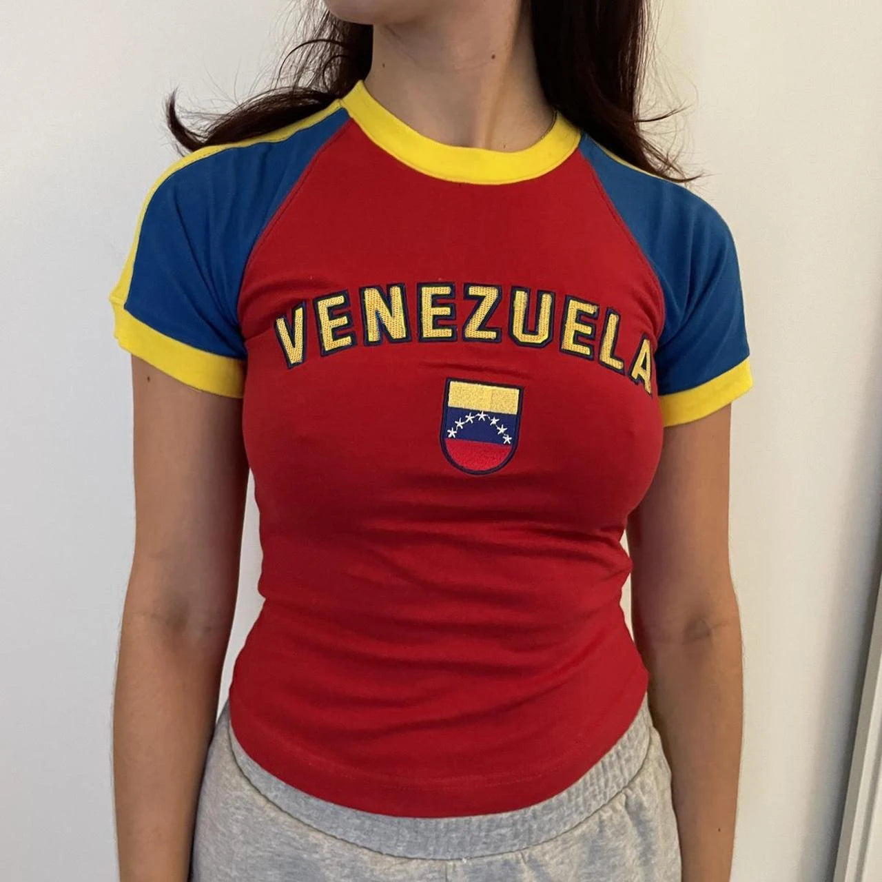 Women T-shirt Letters Print Streetwear