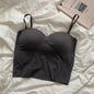 1pc Knitted Yoga Gym Tank Top Bra Chest Pad