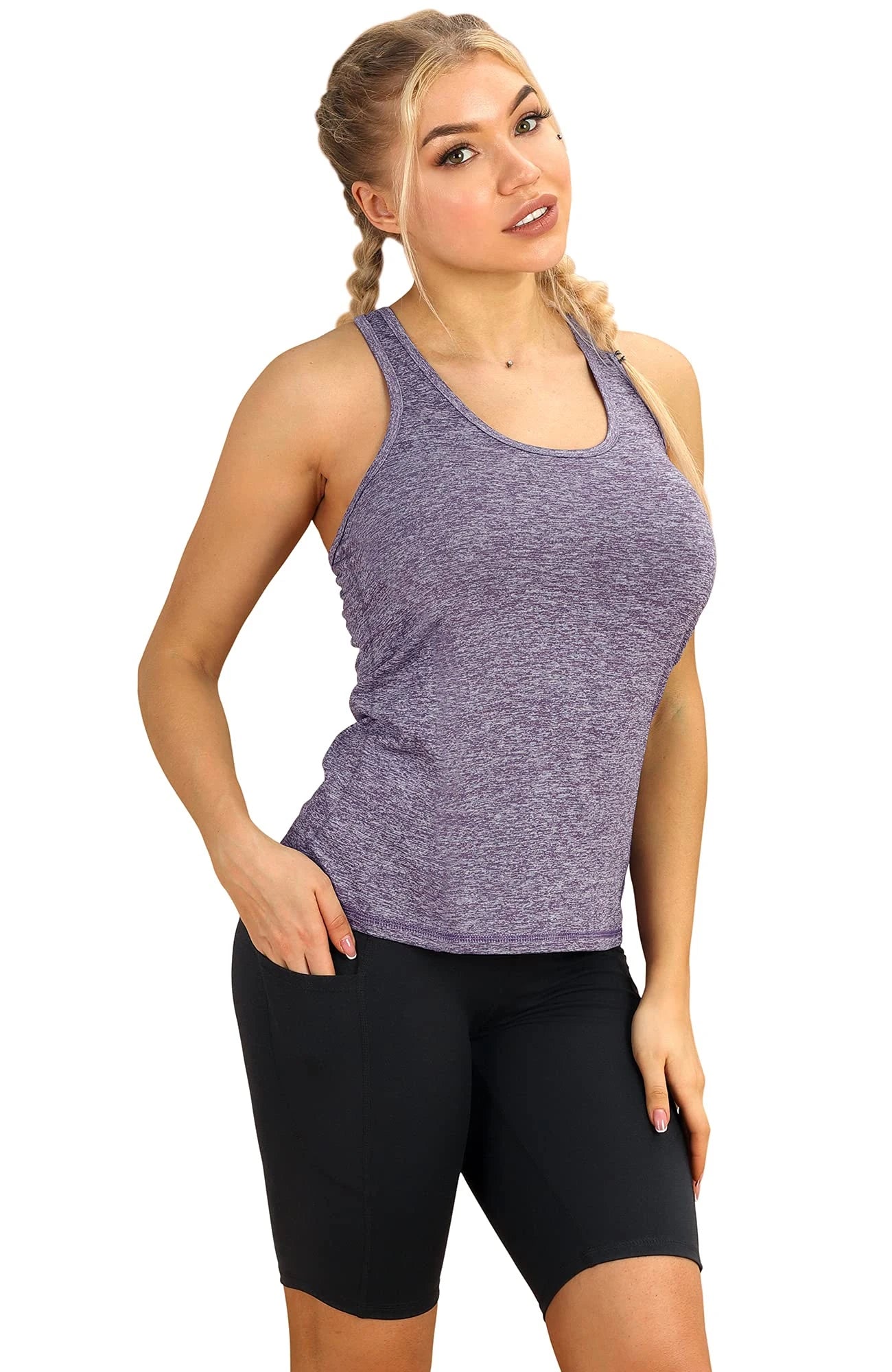 3 Pcs Women Sport tank Tops