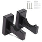 2Pcs Display Rack Bracket Baseball Bat Holder Wooden with Screws Wall Mount Hanger Portable Softball Bat Hockey Stick Stand