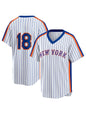Men's New York #12 Stripe City Edition Baseball Jersey V-Neck Shirt, Breathable Loose Fit Short Sleeve for Training,Casual Wear