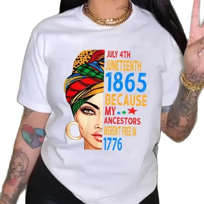 Plus Size Juneteenth T-Shirt