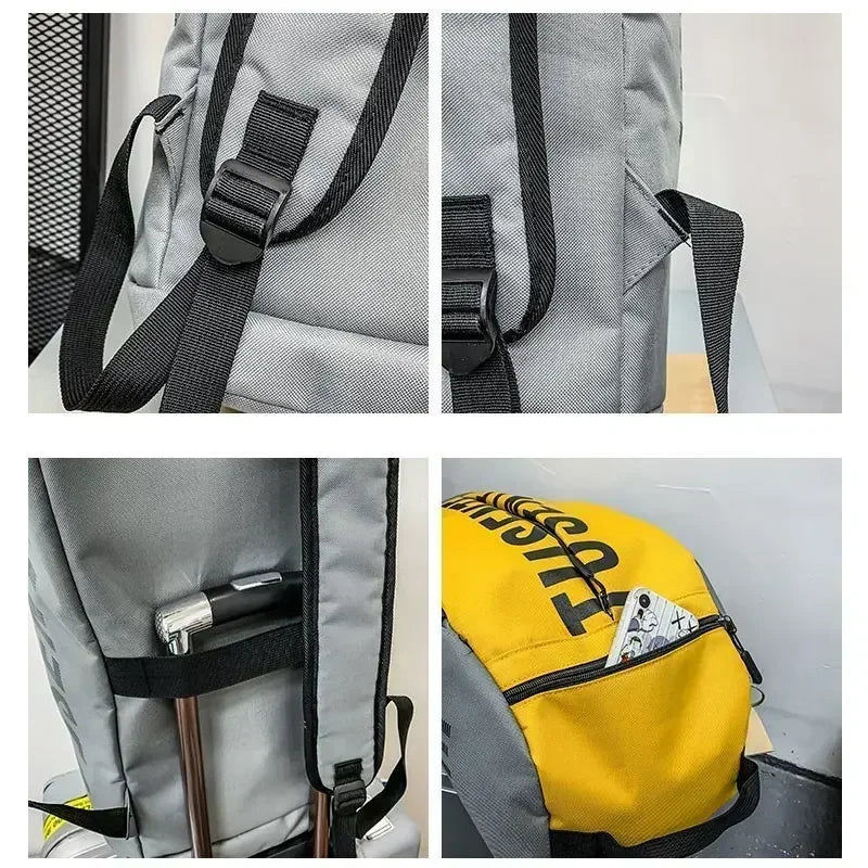 Large Capacity Sport Gym Bag Women Fitness Backpack Waterproof Multi-Functional Shoes Warehouse Travel Pack Sports Shoulder Bags