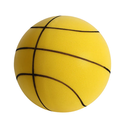 Bouncing Mute Ball Indoor Silent Basketball 24/21/18cm Silent Soft Foam Basketball Child Sports Toy or only Basketball Hoop