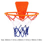 Bouncing Mute Ball Indoor Silent Basketball 24/21/18cm Silent Soft Foam Basketball Child Sports Toy or only Basketball Hoop