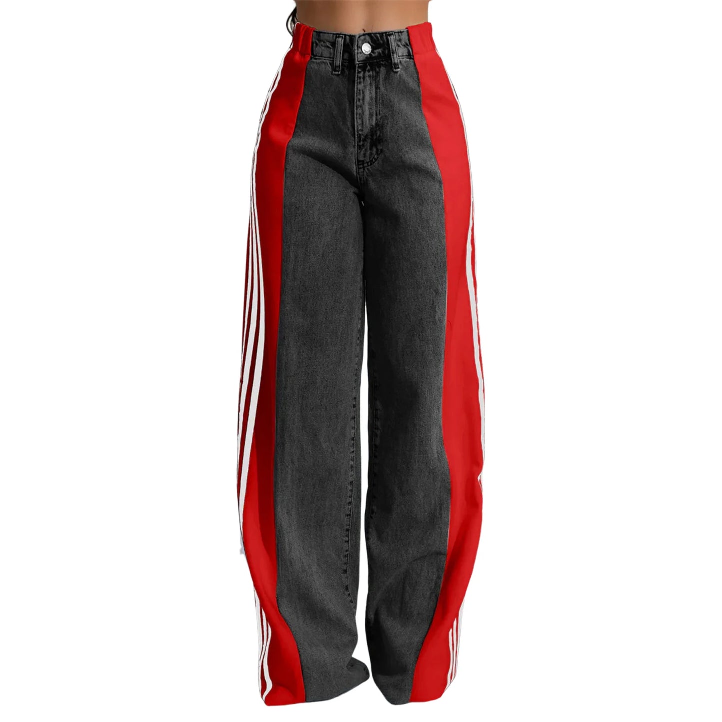 Women Waist  Denim Jeans Baggy Fit