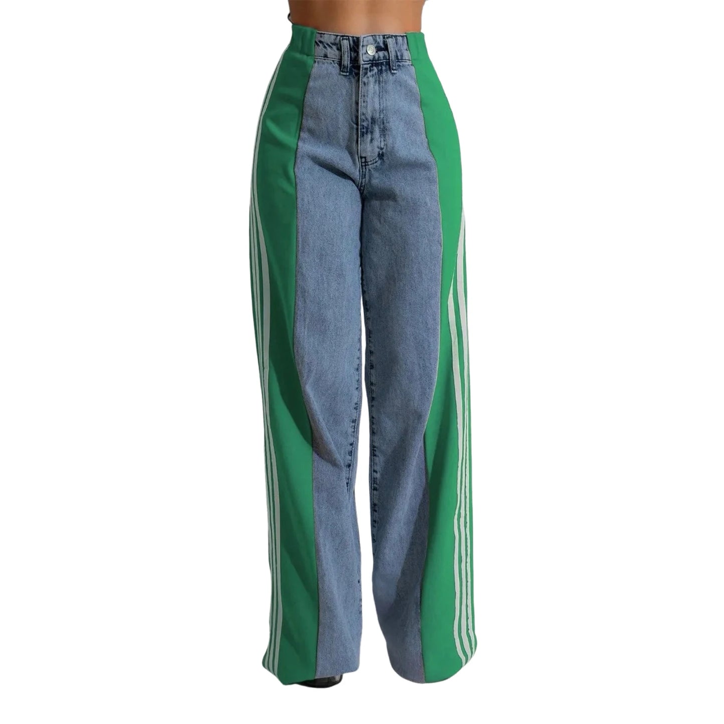 Women Waist  Denim Jeans Baggy Fit