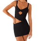 Halter Neck Midi Dress Women s  Cocktail Dress