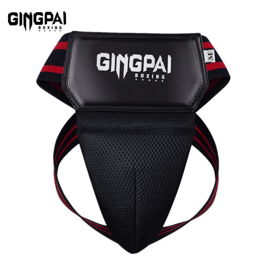Red Blue Black MMA Kick Boxing Sports Crotch Guard Men Kids Taekwondo Sanda Training Protector Jockstrap Groin Supporter Below