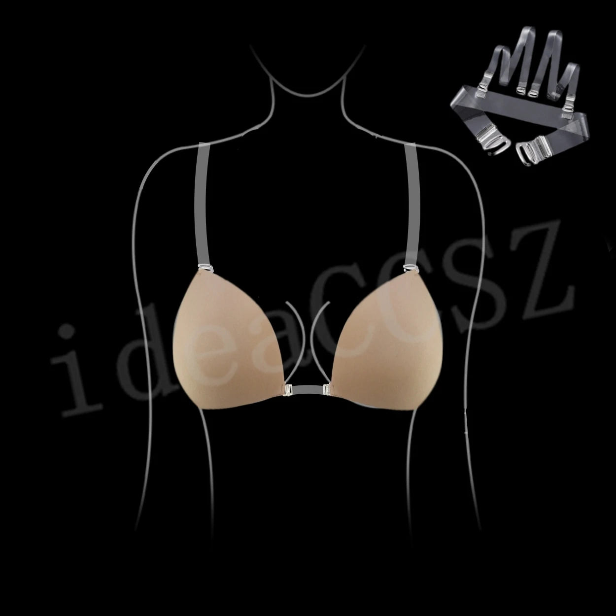 Sticky Bra for Women  Wedding Dress Adhesive Bras Lift Boob Invisible Underwear
