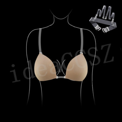 Sticky Bra for Women  Wedding Dress Adhesive Bras Lift Boob Invisible Underwear