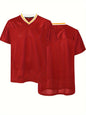 Blank Football Jersey Men's Clothing Training Tops Breathable Quick Drying High