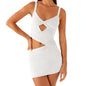 Halter Neck Midi Dress Women s  Cocktail Dress