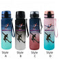 Marvel Spider-Man Large Capacity Portable Plastic Outdoor Sports Drinking Cup Mountaineering Cup Gift Cartoon Water Bottle