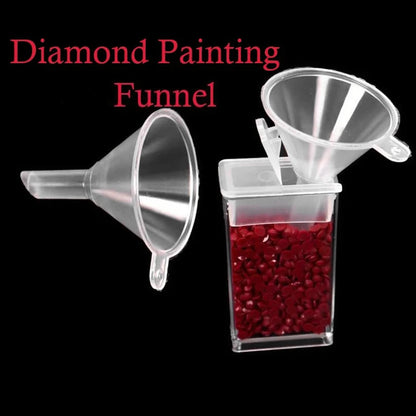 Diamond Painting Funnel Color Bead Container Diamond Embroidery Accessories