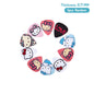 5pcs Hello Kitty Guitar Picks Thickness 0.46 0.71 1 Guitar Paddle Anime Ukulele Acoustic Guitarra Instrument Accessories Gift