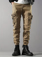 Men Cargo Tactical Pants Work Combat Multi-pockets Casual Training Trousers Overalls Clothing Joggers Hiking Mens Cargo Pant 1PC