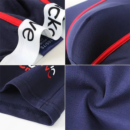3Pcs Male Cotton Men's Underwear Boxers M-3XL