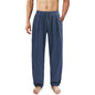2025 New Men's Cotton Linen Pants Male Summer New Breathable Solid Color Linen Trousers Fitness Streetwear With Pocket