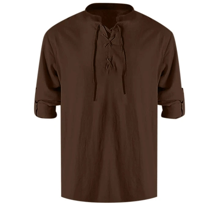 Men's Renaissance Shirt Pirate Medieval Viking top
