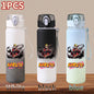 Large Capacity Children Water Cup Portable Plastic Outdoor Sports, Adults' Drinking Water Bottle