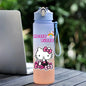 Sanrio 750Ml Water Cup Anime Hello Kitty Portable Children Cute Cartoon Outdoor Sport Large Capacity Water Bottle Birthday Gift
