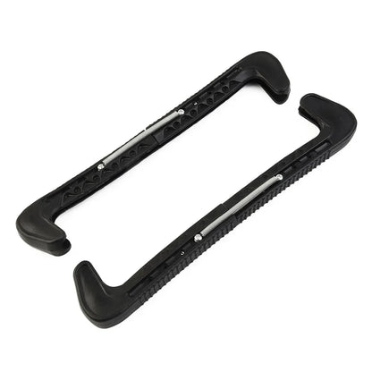 High Quality Skates Cover Ice Skate 1 Pair Approx.31cm Plastic Adjustable Protective Hockey Skates Ice Skate Guards