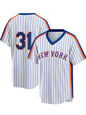 Men's New York #12 Stripe City Edition Baseball Jersey V-Neck Shirt, Breathable Loose Fit Short Sleeve for Training,Casual Wear