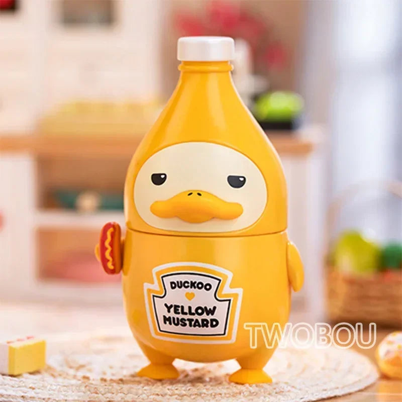 DUCKOO Kitchen Battle Genuine Blind Box Mystery Box Kawaii Ornaments Figurines Home Decor Desktop Model Dolls