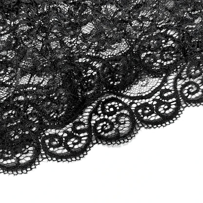 Lace See-Through Pajamas Black Pink  Comfortable Breathable