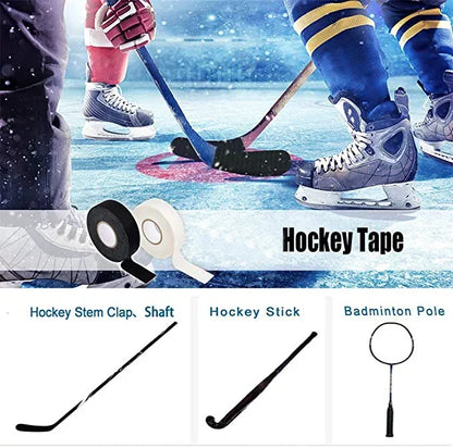 5pcs 25M Hockey Tape Hockey Stick Tape Self-Adhesive Badminton Handle Ice Hockey Grip Tape Roll Anti-slip Sport Accessory