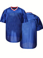 Blank Football Jersey Men's Clothing Training Tops Breathable Quick Drying High