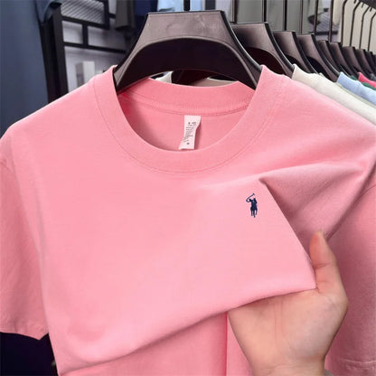 100% cotton high-end short pony embroidery