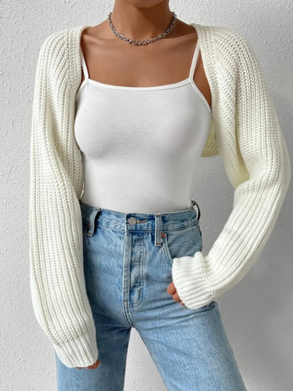 Women s Cardigan Long Sleeve Knit Sweater Tops