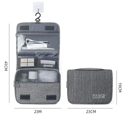 Travel Hanging Toiletry Bag Water-proof Cosmetic Storage Bag Bathroom Beauty Wash Bag  AccessoryTowel Bag Wet Dry Separated Bag
